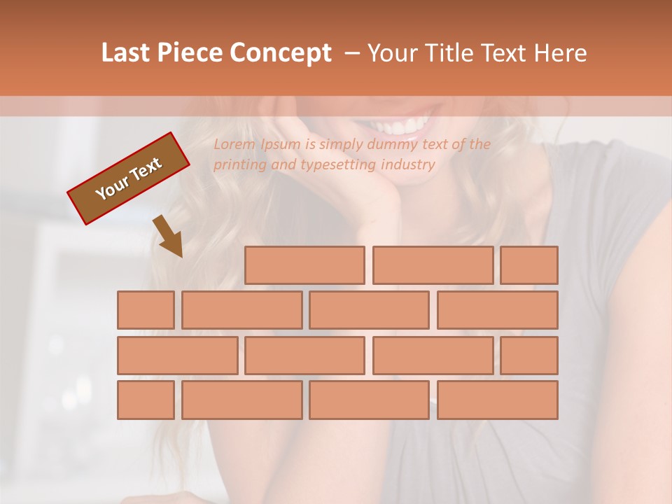 Job Business Portrait PowerPoint Template