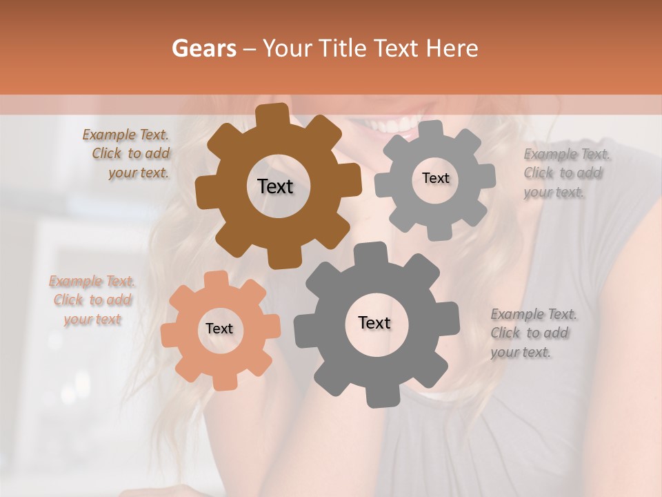 Job Business Portrait PowerPoint Template