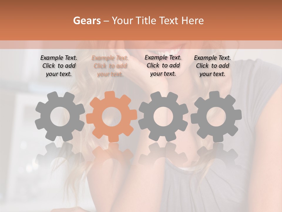 Job Business Portrait PowerPoint Template