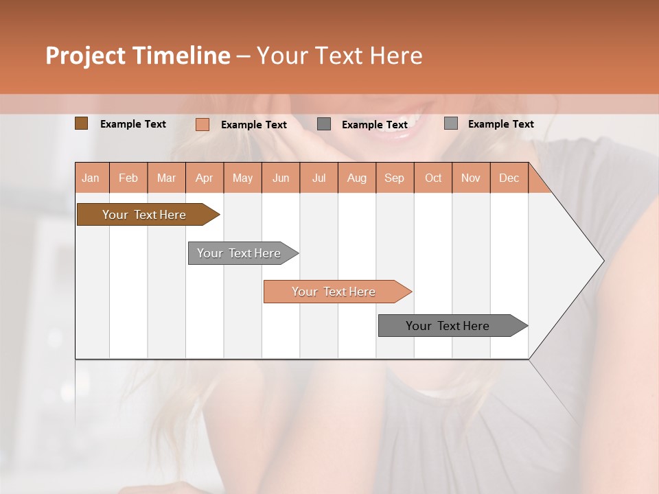 Job Business Portrait PowerPoint Template