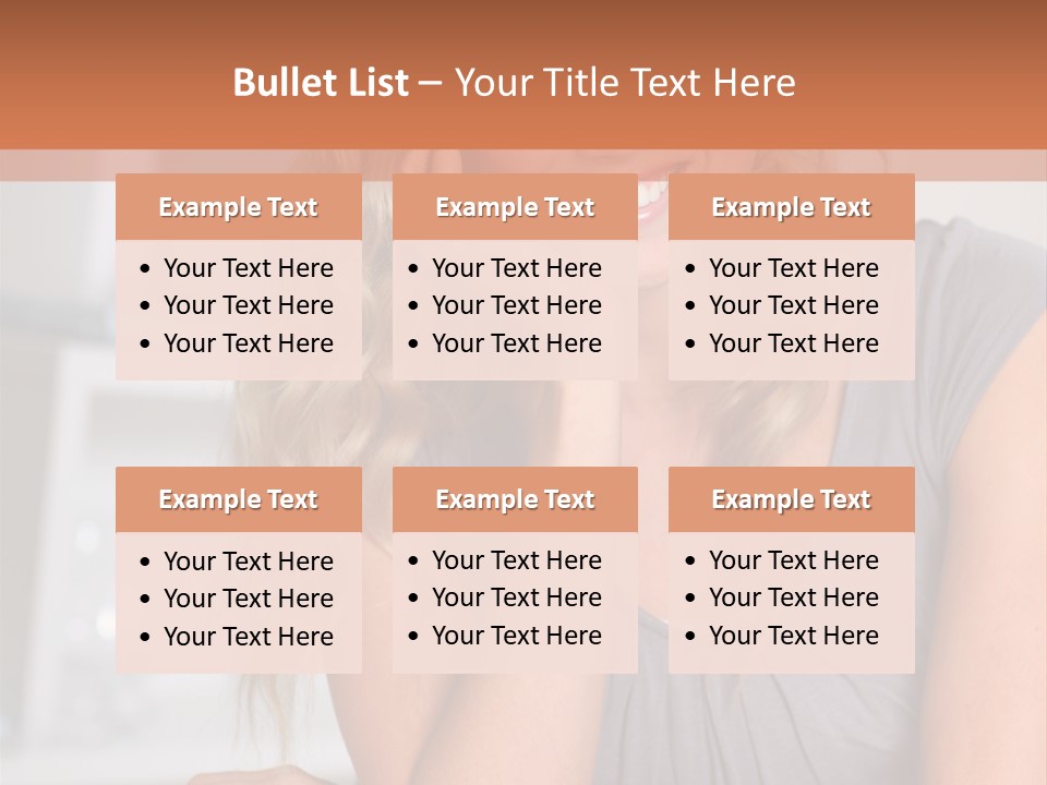 Job Business Portrait PowerPoint Template