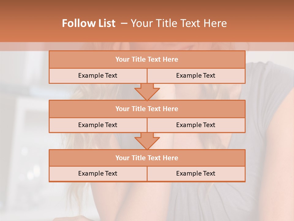 Job Business Portrait PowerPoint Template