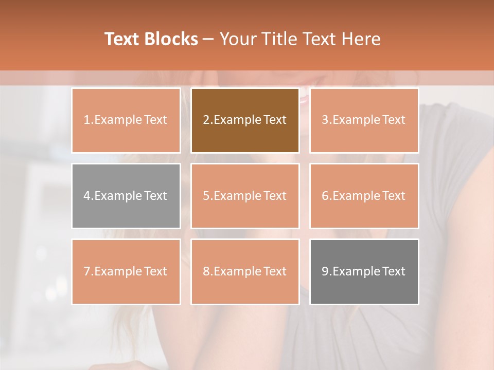 Job Business Portrait PowerPoint Template