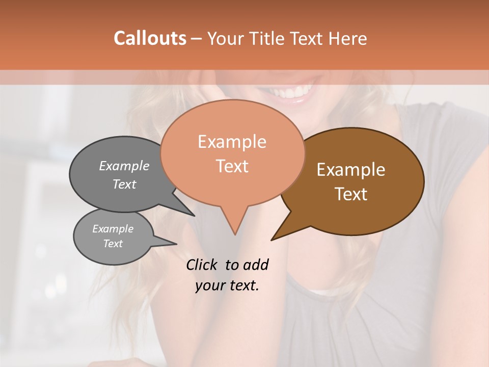 Job Business Portrait PowerPoint Template