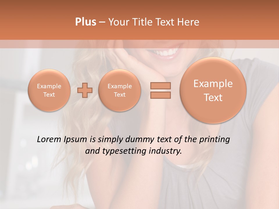 Job Business Portrait PowerPoint Template