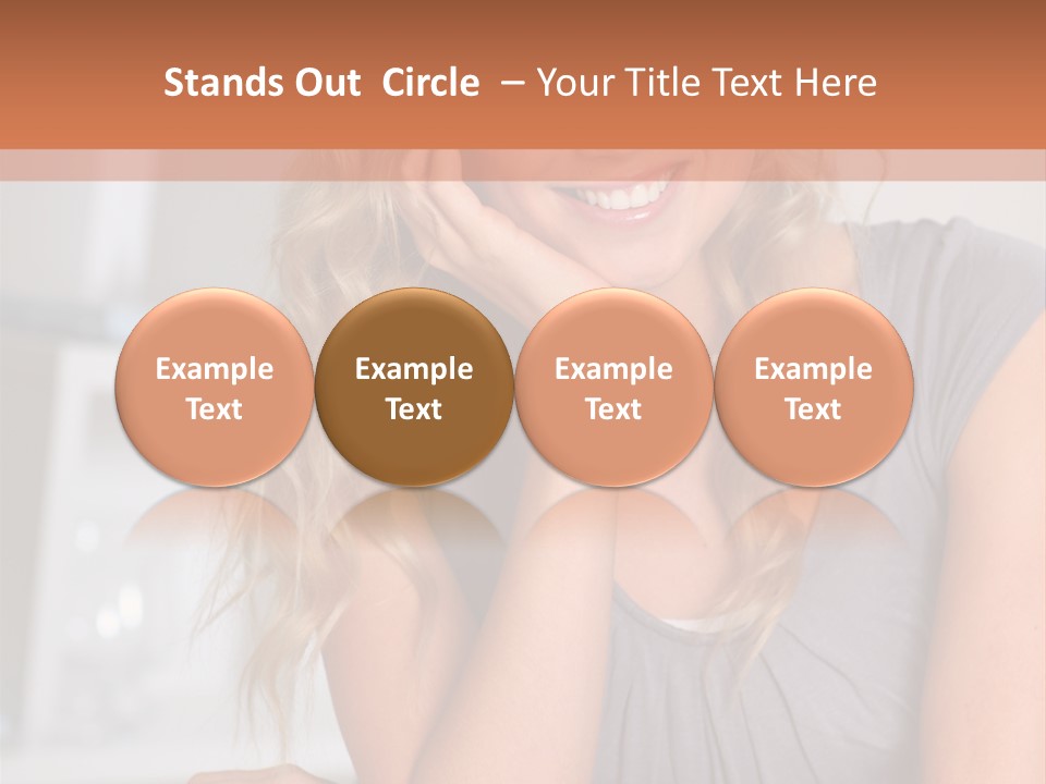 Job Business Portrait PowerPoint Template