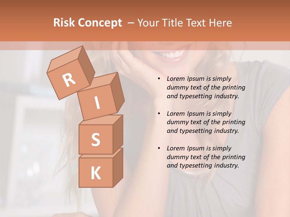 Job Business Portrait PowerPoint Template