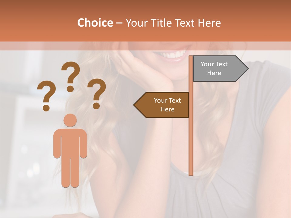 Job Business Portrait PowerPoint Template