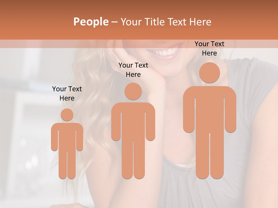 Job Business Portrait PowerPoint Template