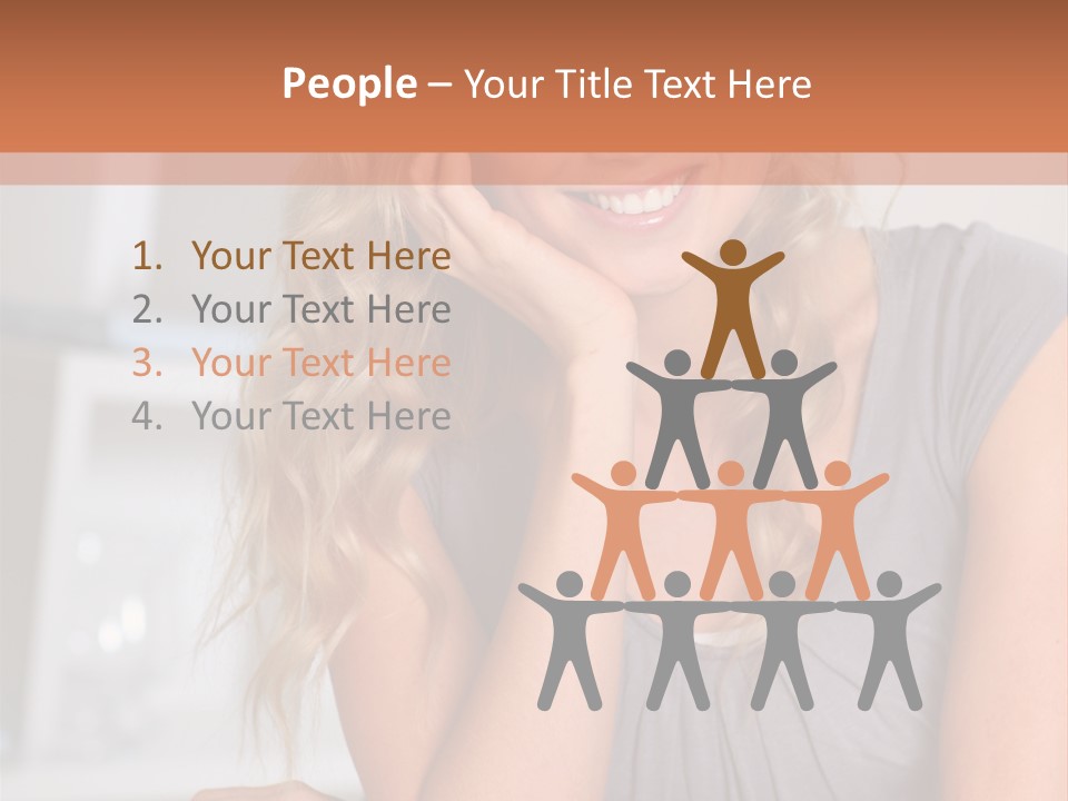 Job Business Portrait PowerPoint Template