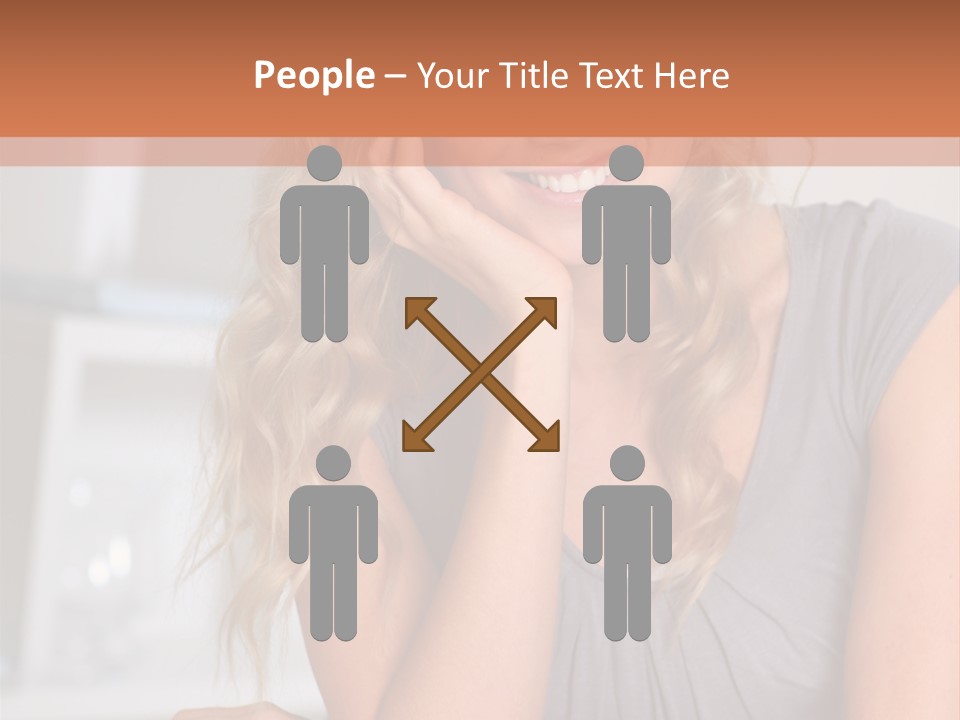 Job Business Portrait PowerPoint Template