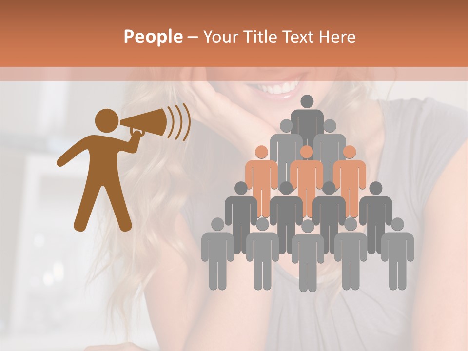 Job Business Portrait PowerPoint Template