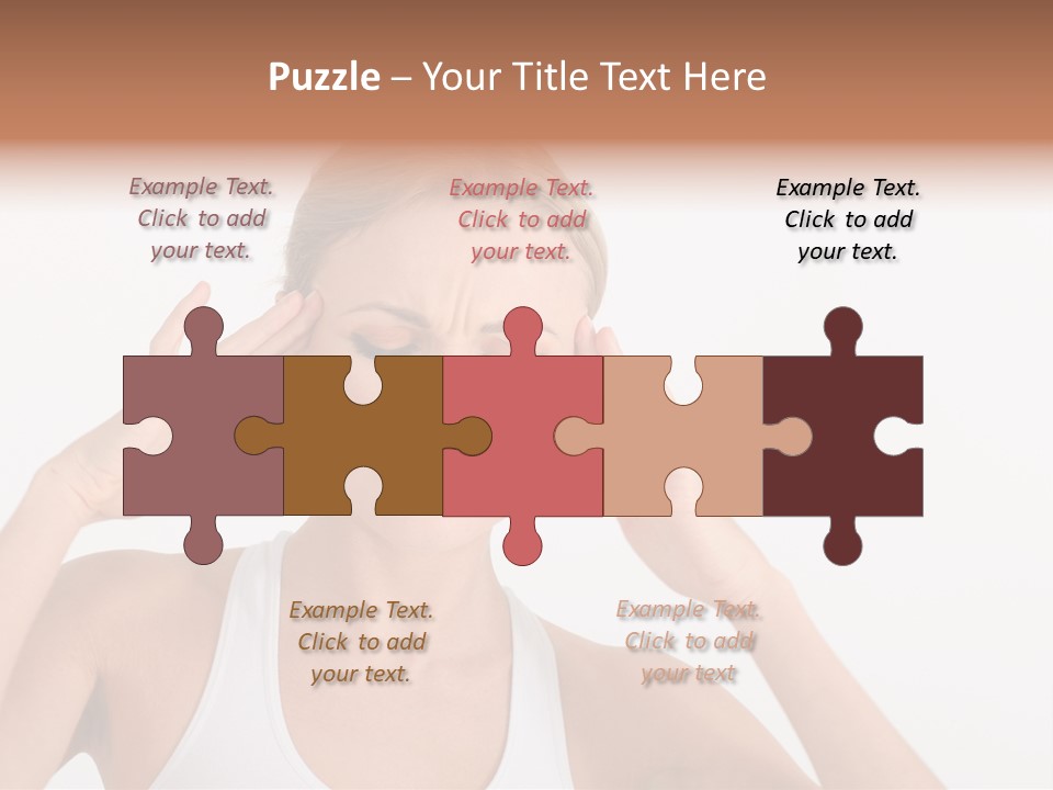 Bothered Hurt Woman PowerPoint Template