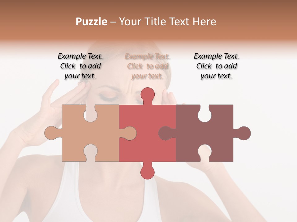 Bothered Hurt Woman PowerPoint Template