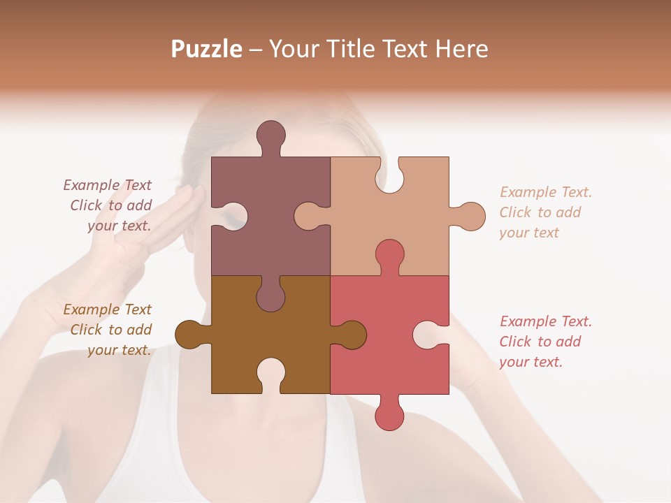 Bothered Hurt Woman PowerPoint Template