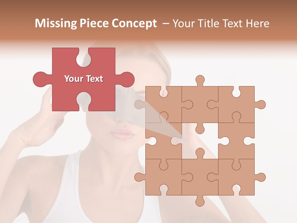 Bothered Hurt Woman PowerPoint Template