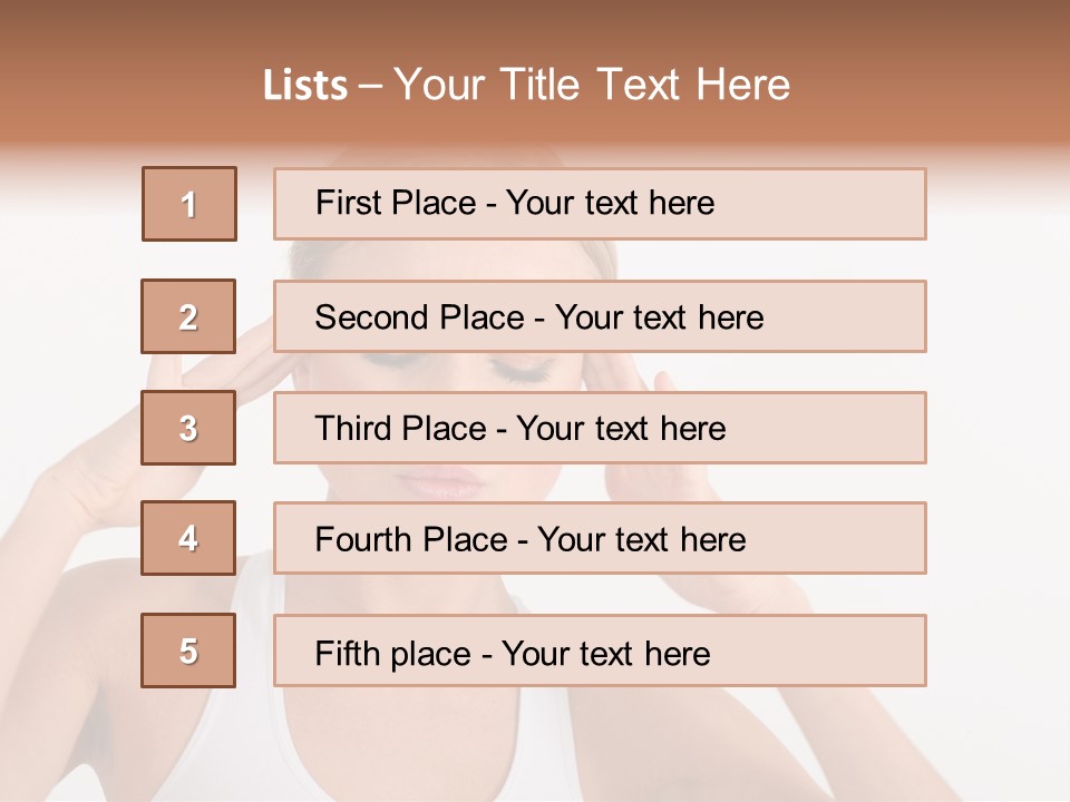 Bothered Hurt Woman PowerPoint Template