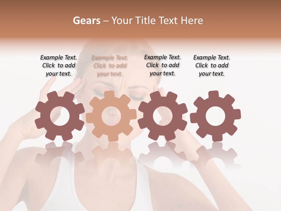 Bothered Hurt Woman PowerPoint Template