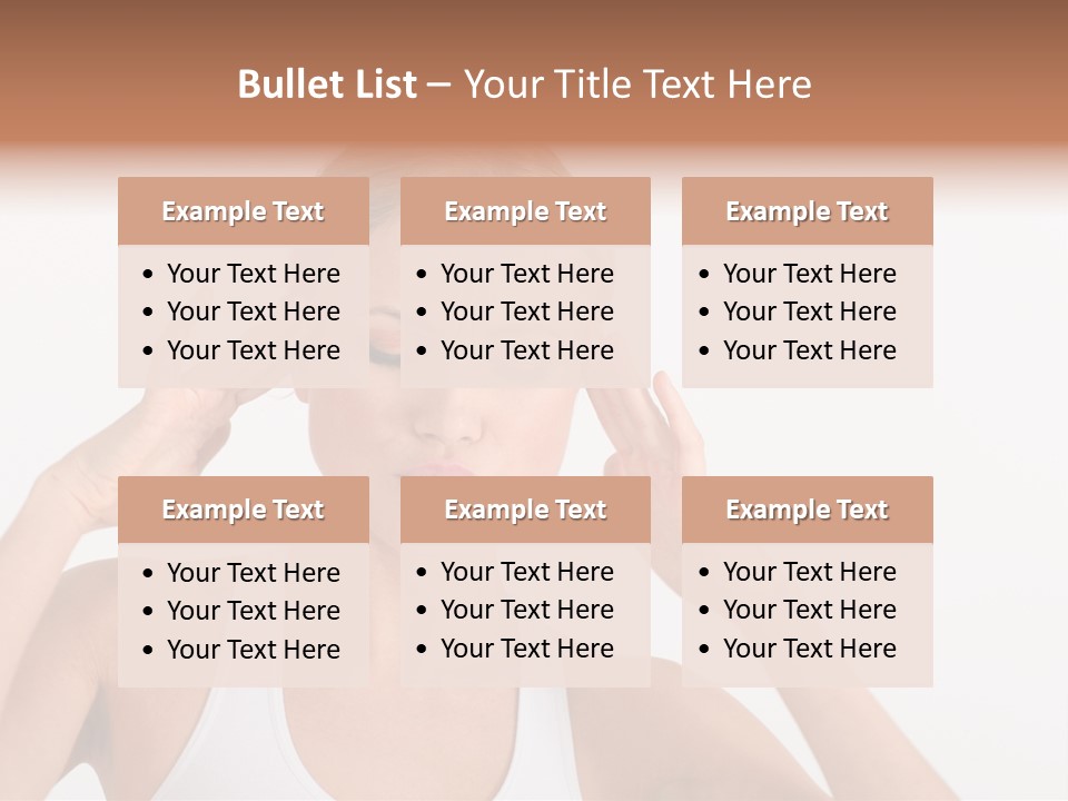 Bothered Hurt Woman PowerPoint Template