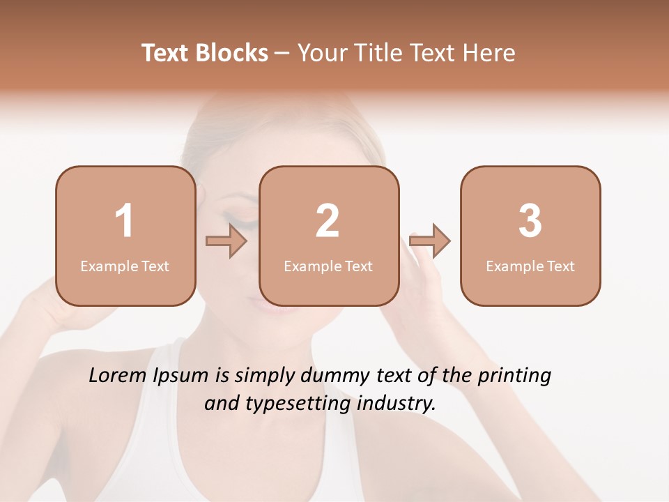 Bothered Hurt Woman PowerPoint Template