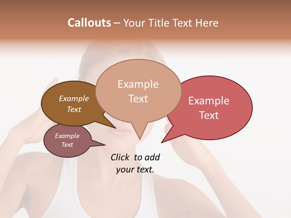 Bothered Hurt Woman PowerPoint Template