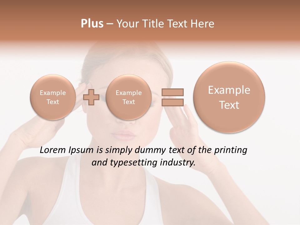 Bothered Hurt Woman PowerPoint Template
