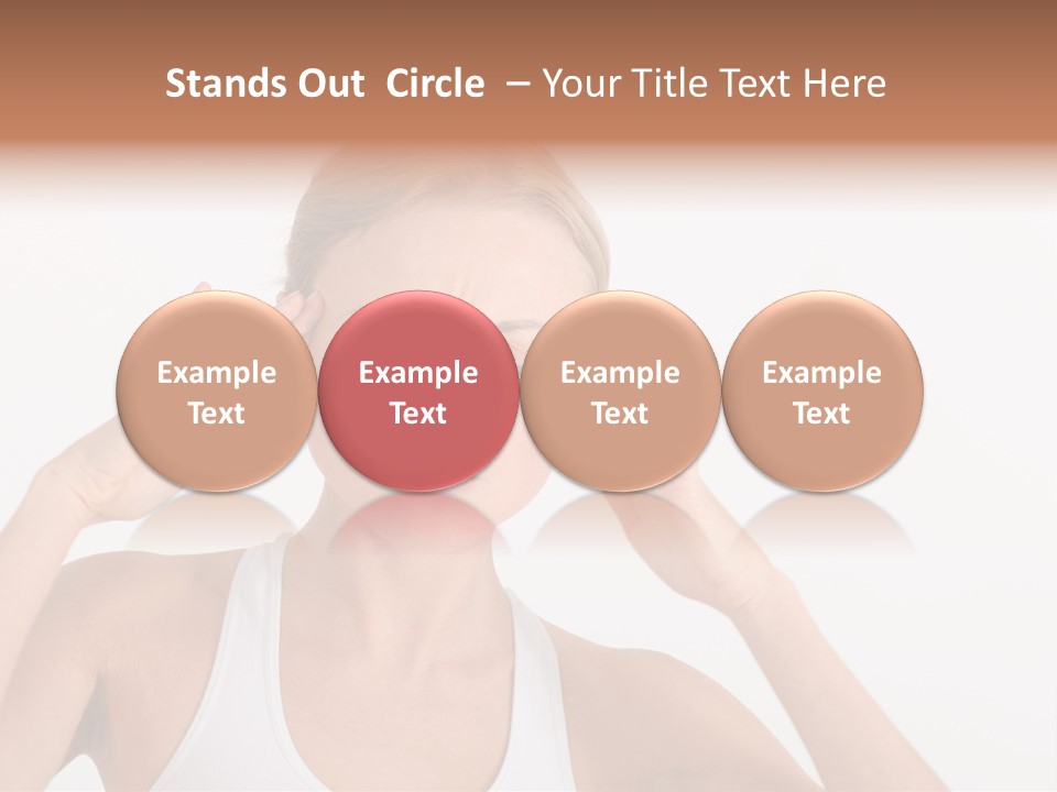 Bothered Hurt Woman PowerPoint Template