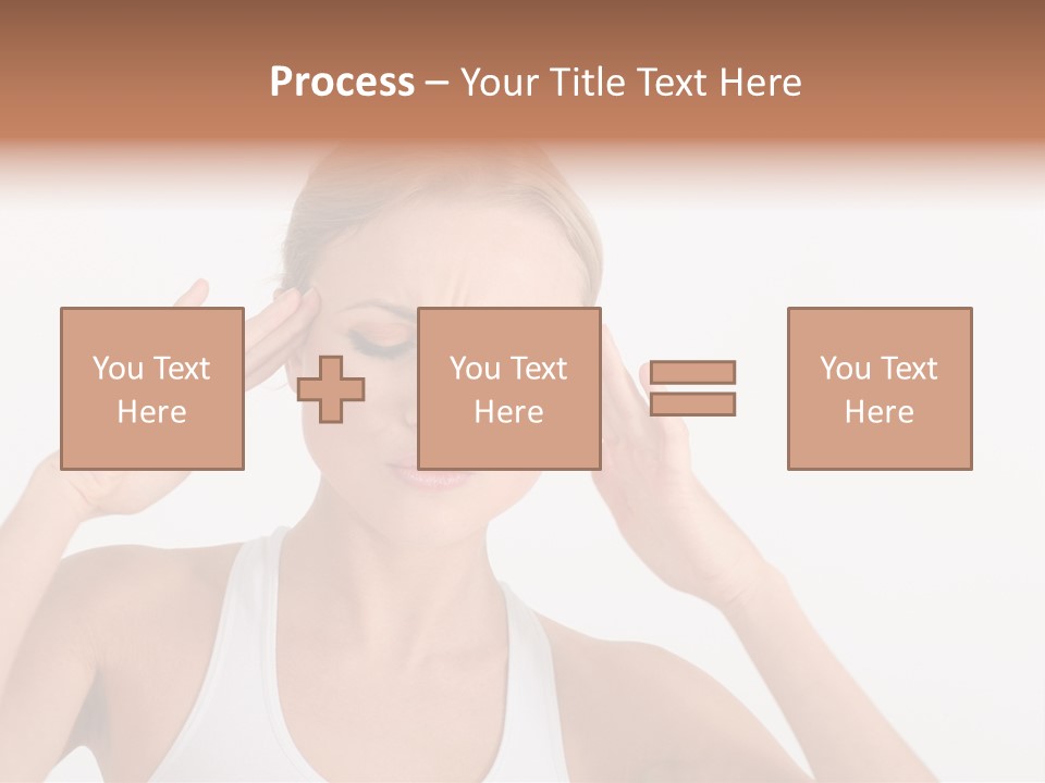 Bothered Hurt Woman PowerPoint Template