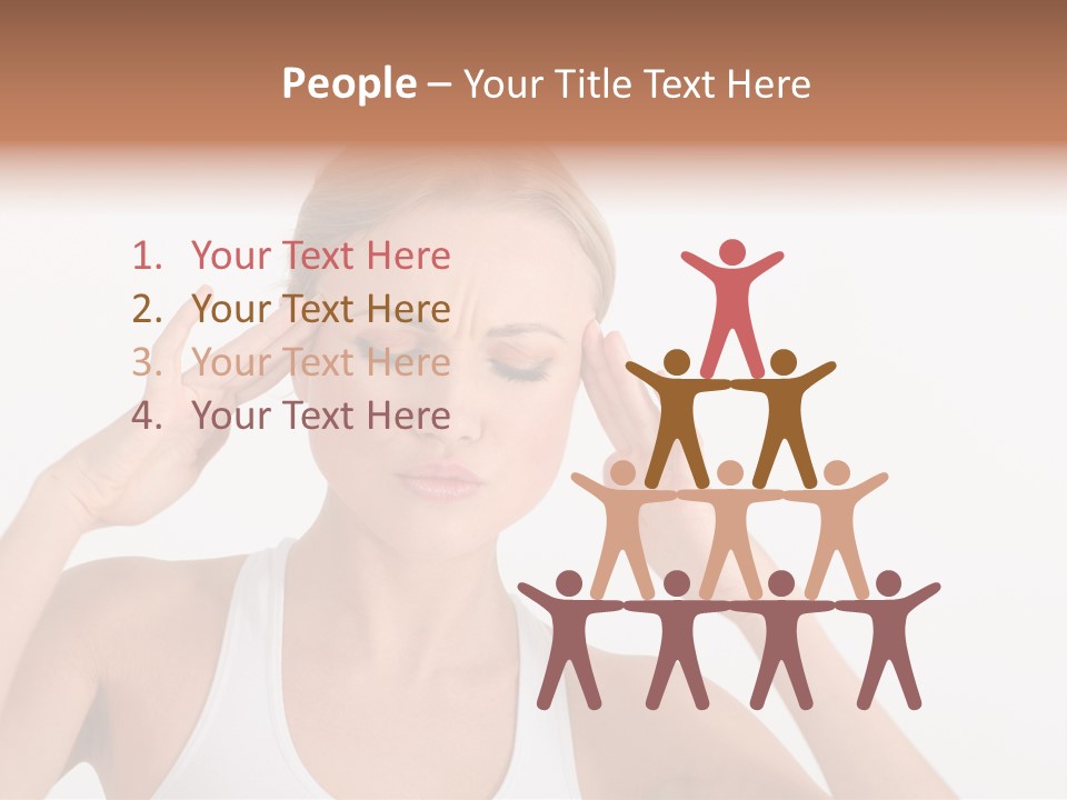 Bothered Hurt Woman PowerPoint Template