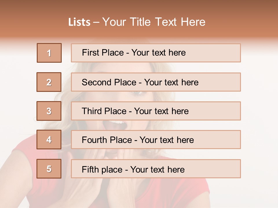 Studio  Years Seduction PowerPoint Template