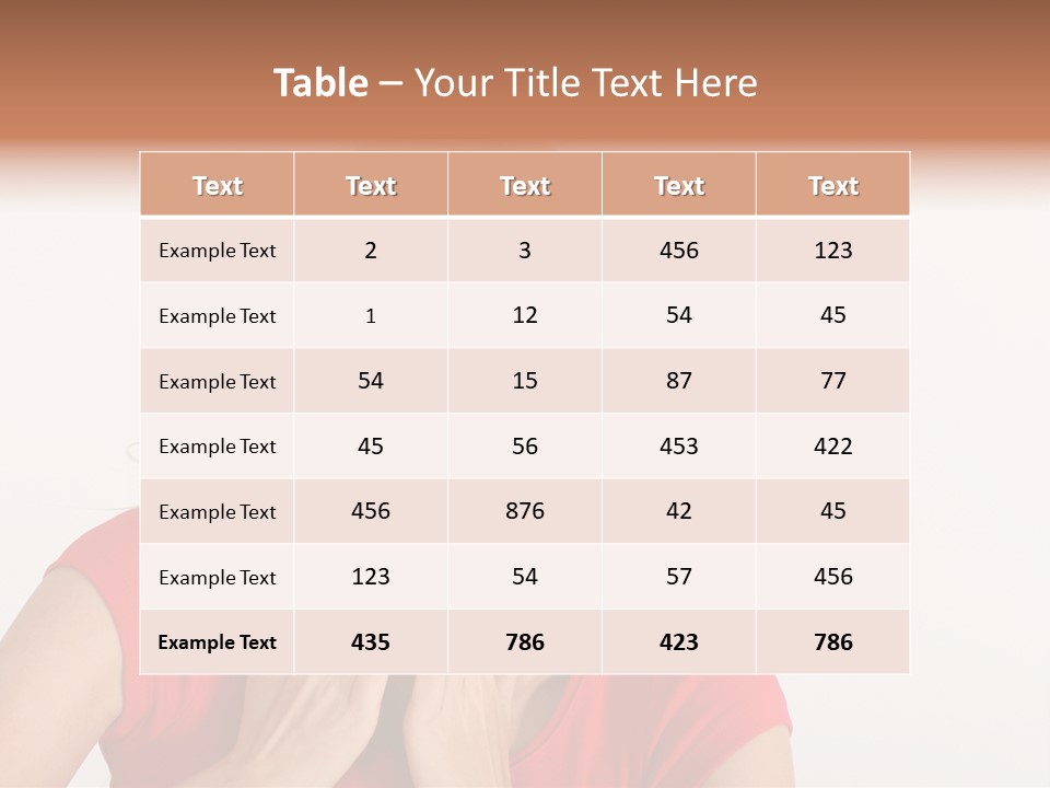Studio  Years Seduction PowerPoint Template