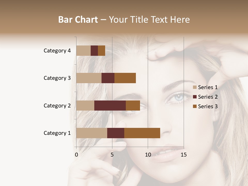 White Face Woman PowerPoint Template