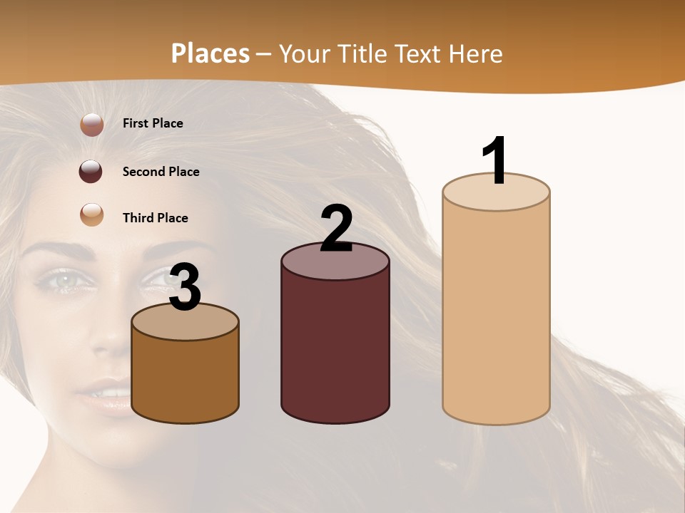 Elegant Green Blond PowerPoint Template