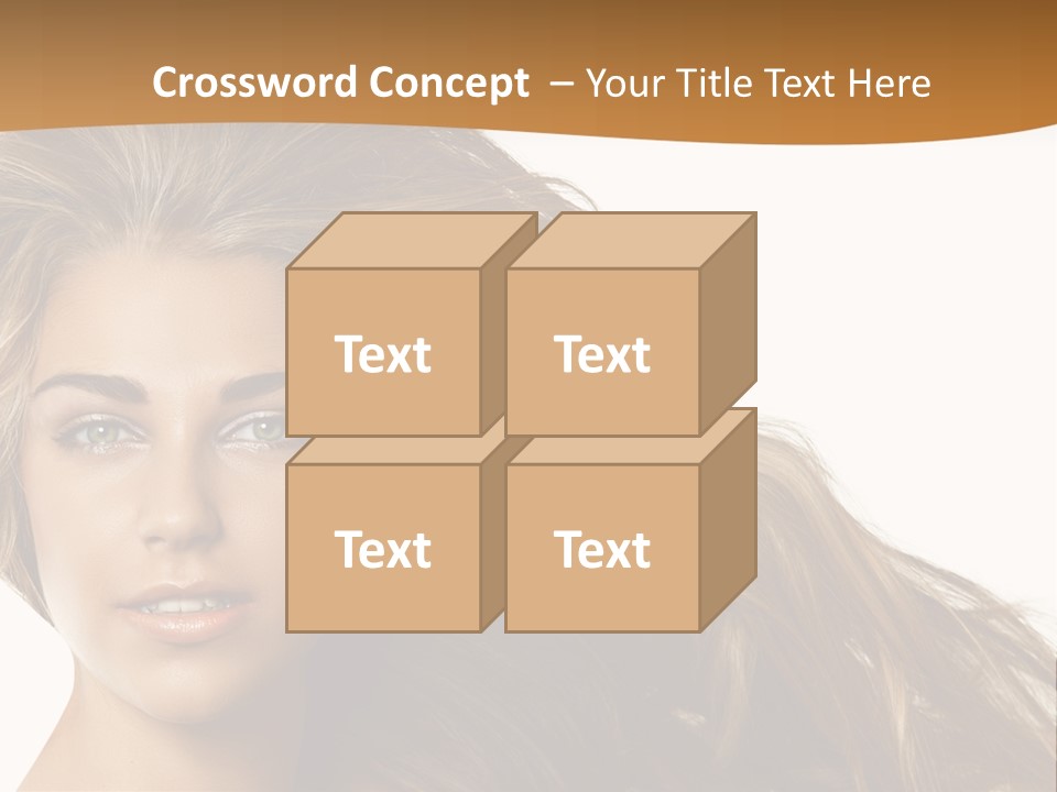 Elegant Green Blond PowerPoint Template