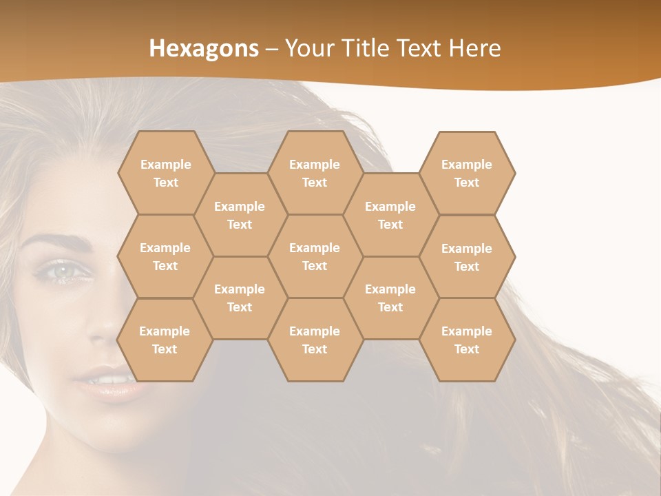 Elegant Green Blond PowerPoint Template