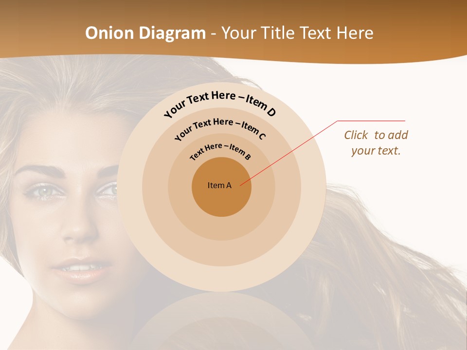 Elegant Green Blond PowerPoint Template