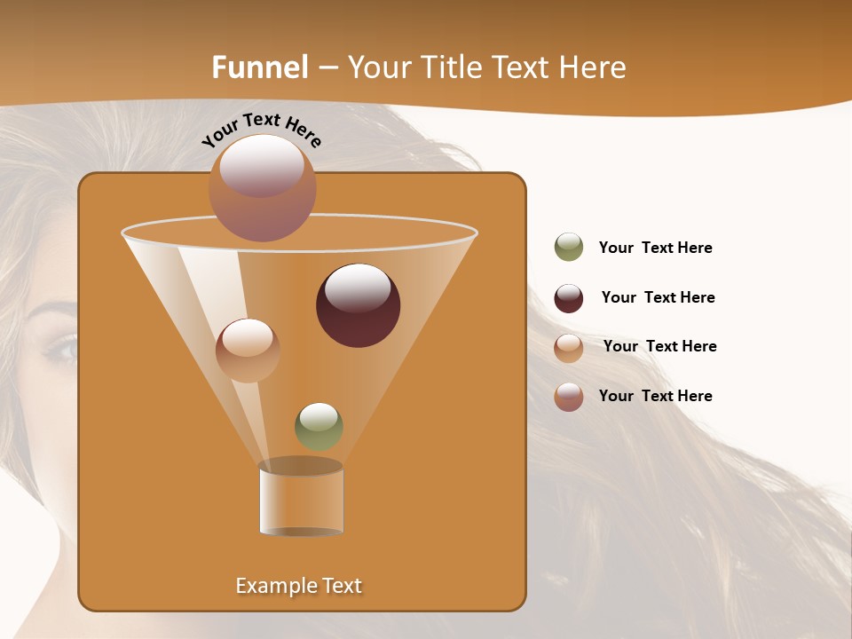 Elegant Green Blond PowerPoint Template