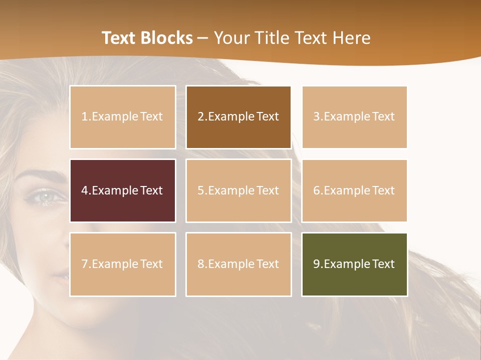 Elegant Green Blond PowerPoint Template