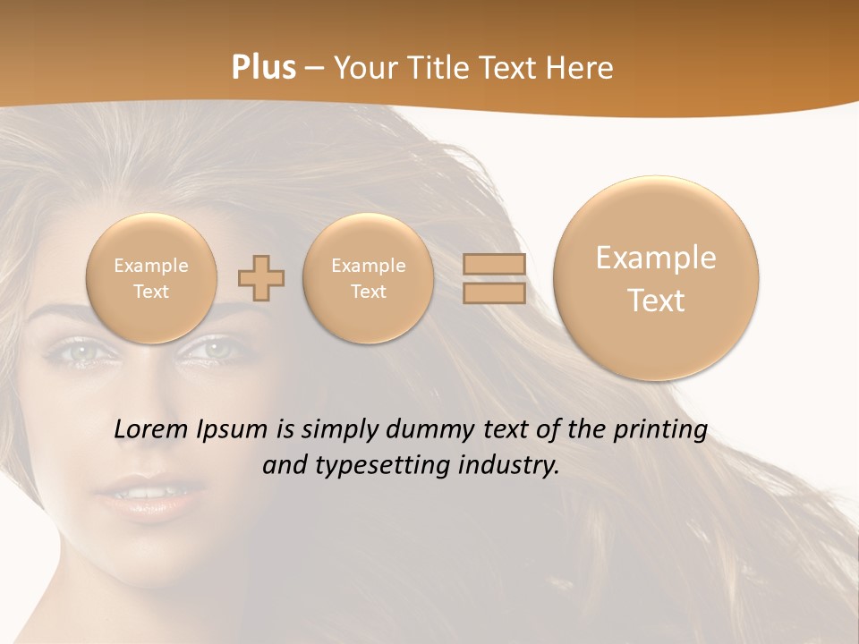 Elegant Green Blond PowerPoint Template