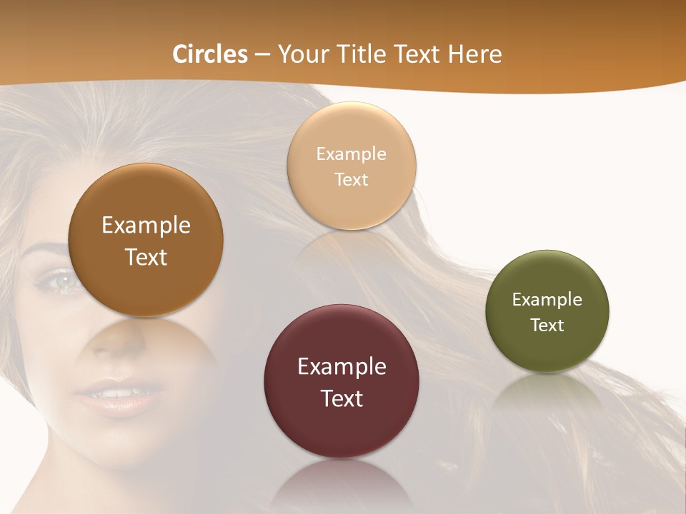 Elegant Green Blond PowerPoint Template