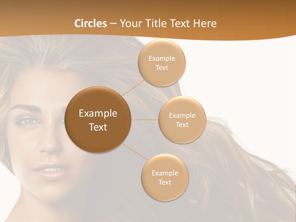 Elegant Green Blond PowerPoint Template