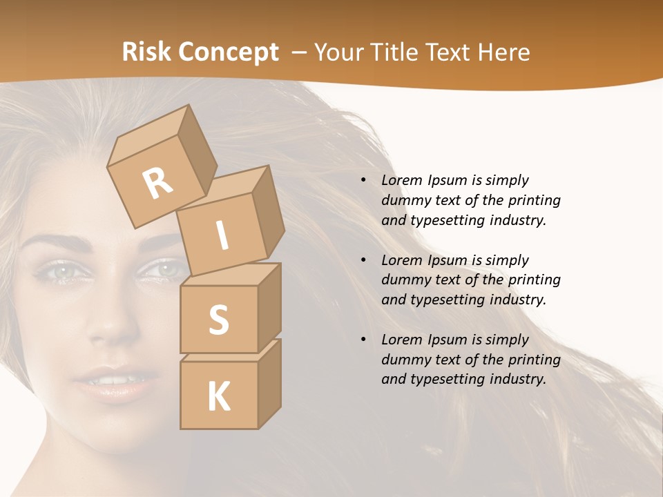 Elegant Green Blond PowerPoint Template