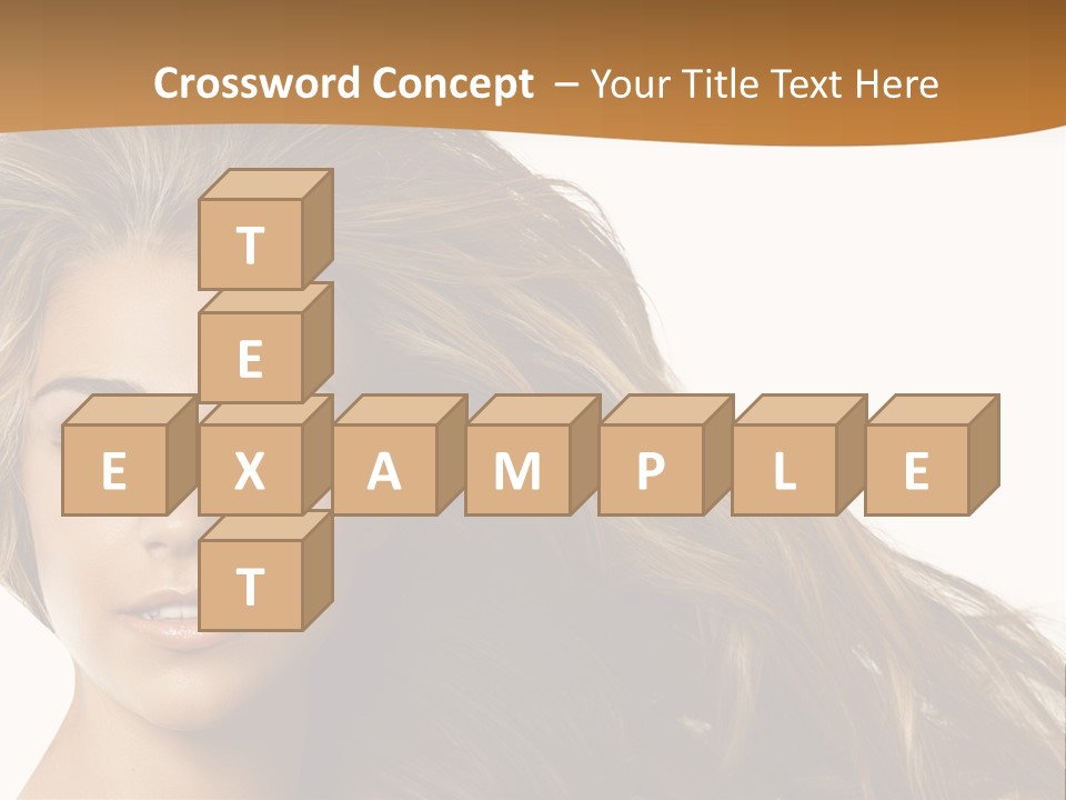 Elegant Green Blond PowerPoint Template