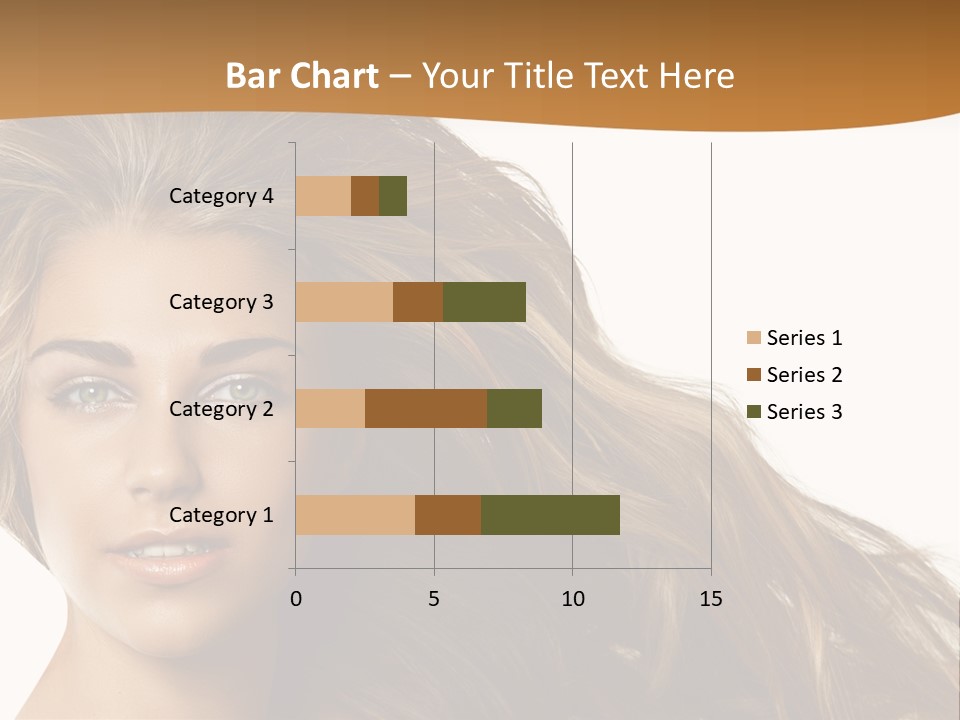 Elegant Green Blond PowerPoint Template