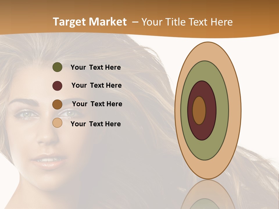 Elegant Green Blond PowerPoint Template