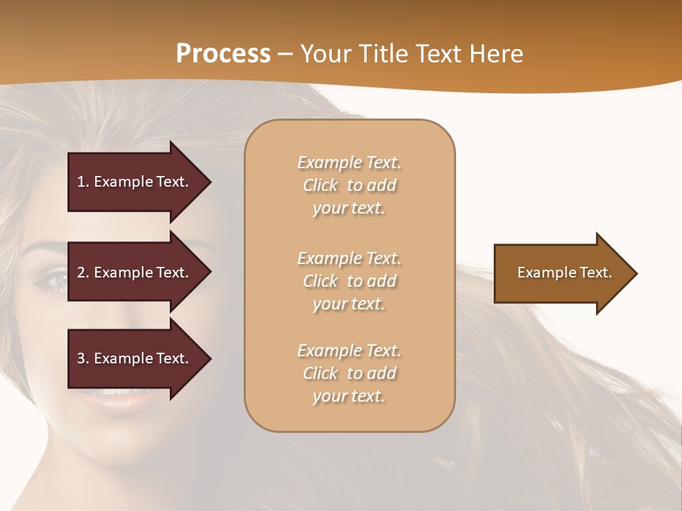 Elegant Green Blond PowerPoint Template
