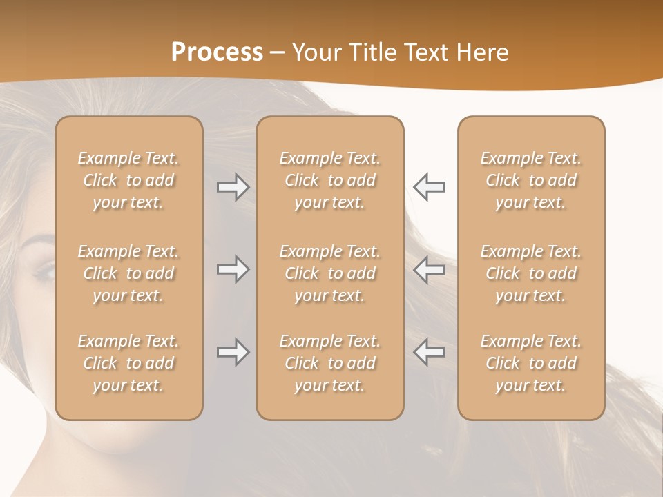 Elegant Green Blond PowerPoint Template