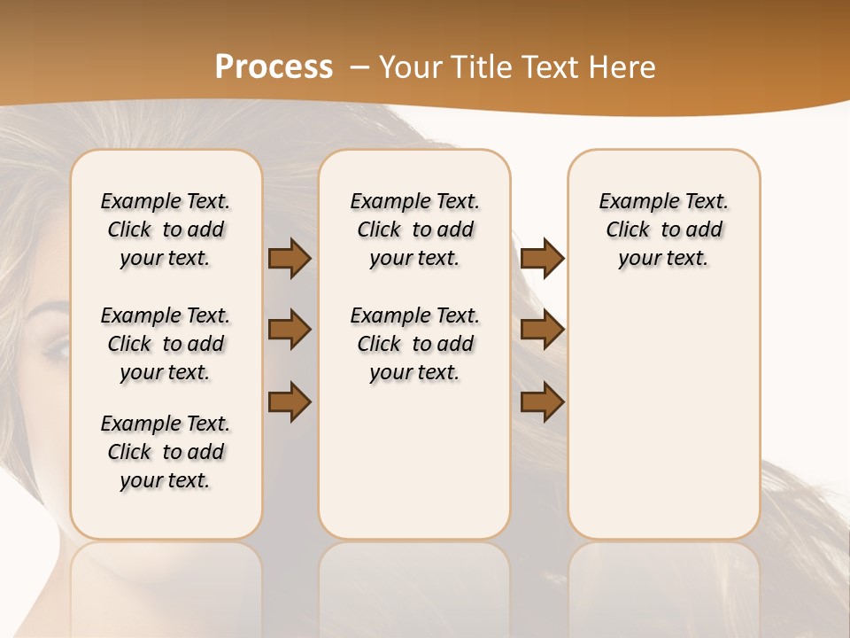 Elegant Green Blond PowerPoint Template
