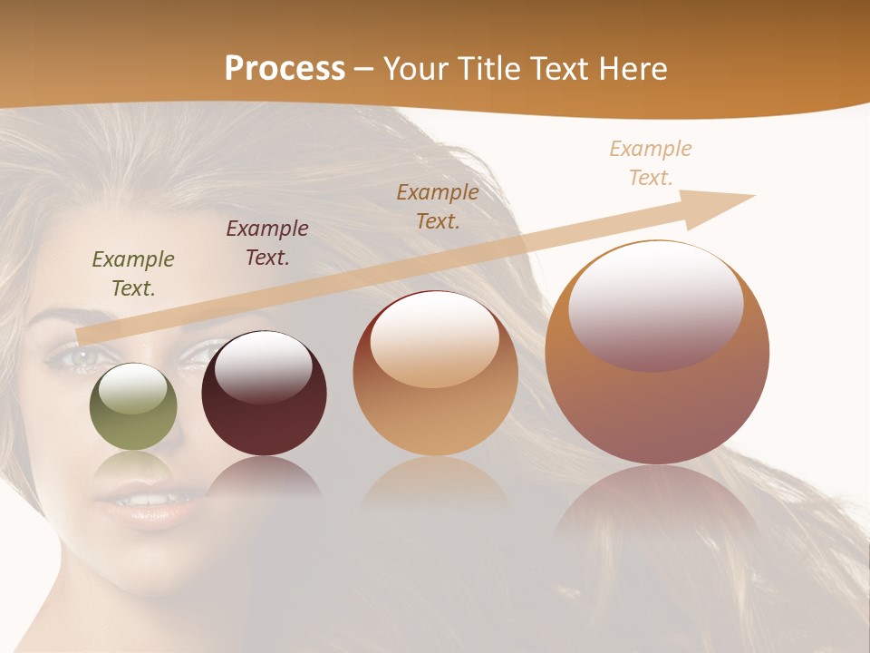 Elegant Green Blond PowerPoint Template