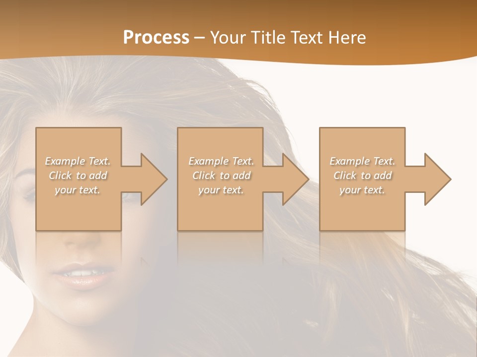 Elegant Green Blond PowerPoint Template